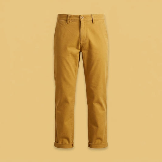 Formal Casual Yellow Pant